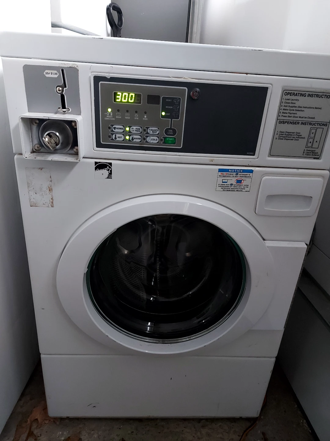 Washer and Stove
