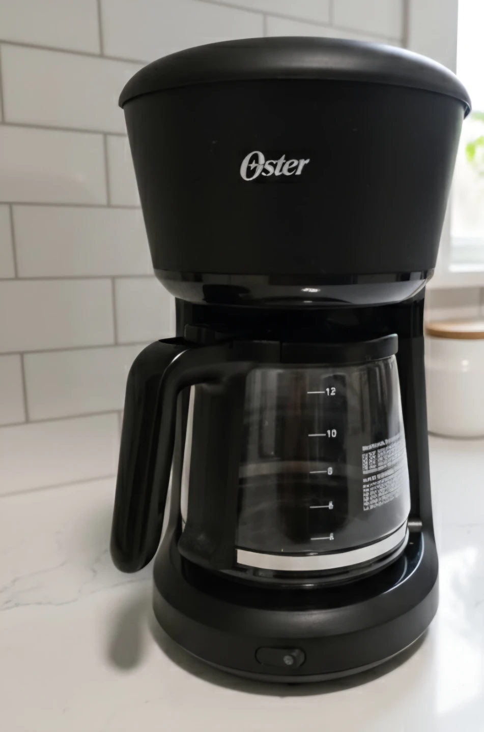 Oster 12-Cup Coffee Maker - Black