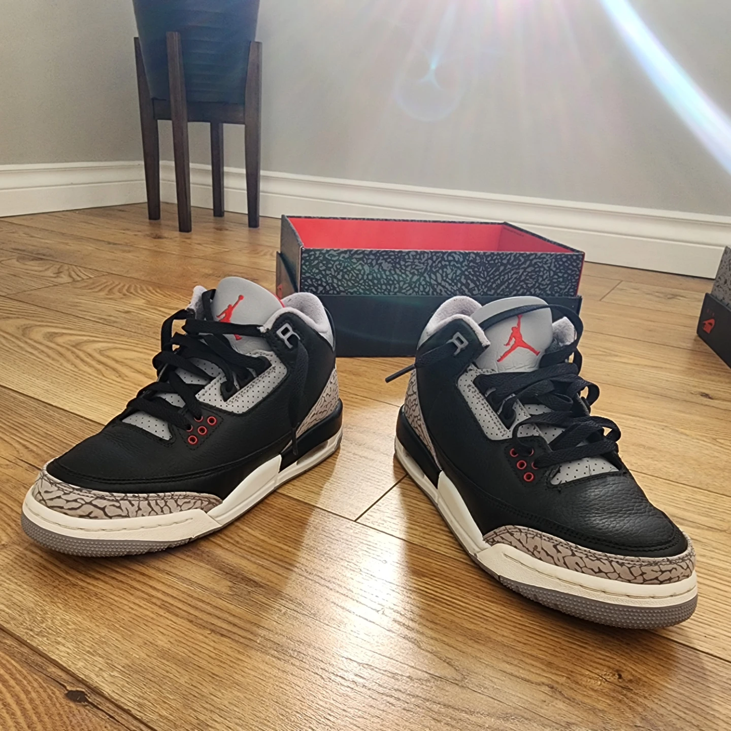 Nike Air Jordan 3 Retro Black Cement - photo 3
