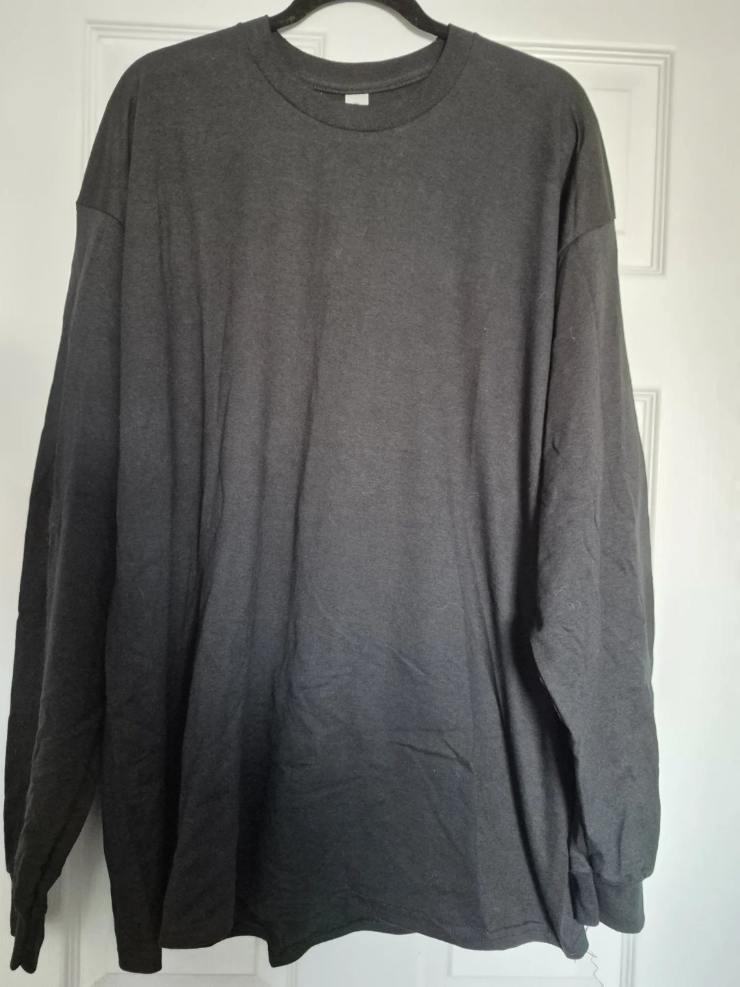 Black Long Sleeve Unisex Shirt - 2XL
