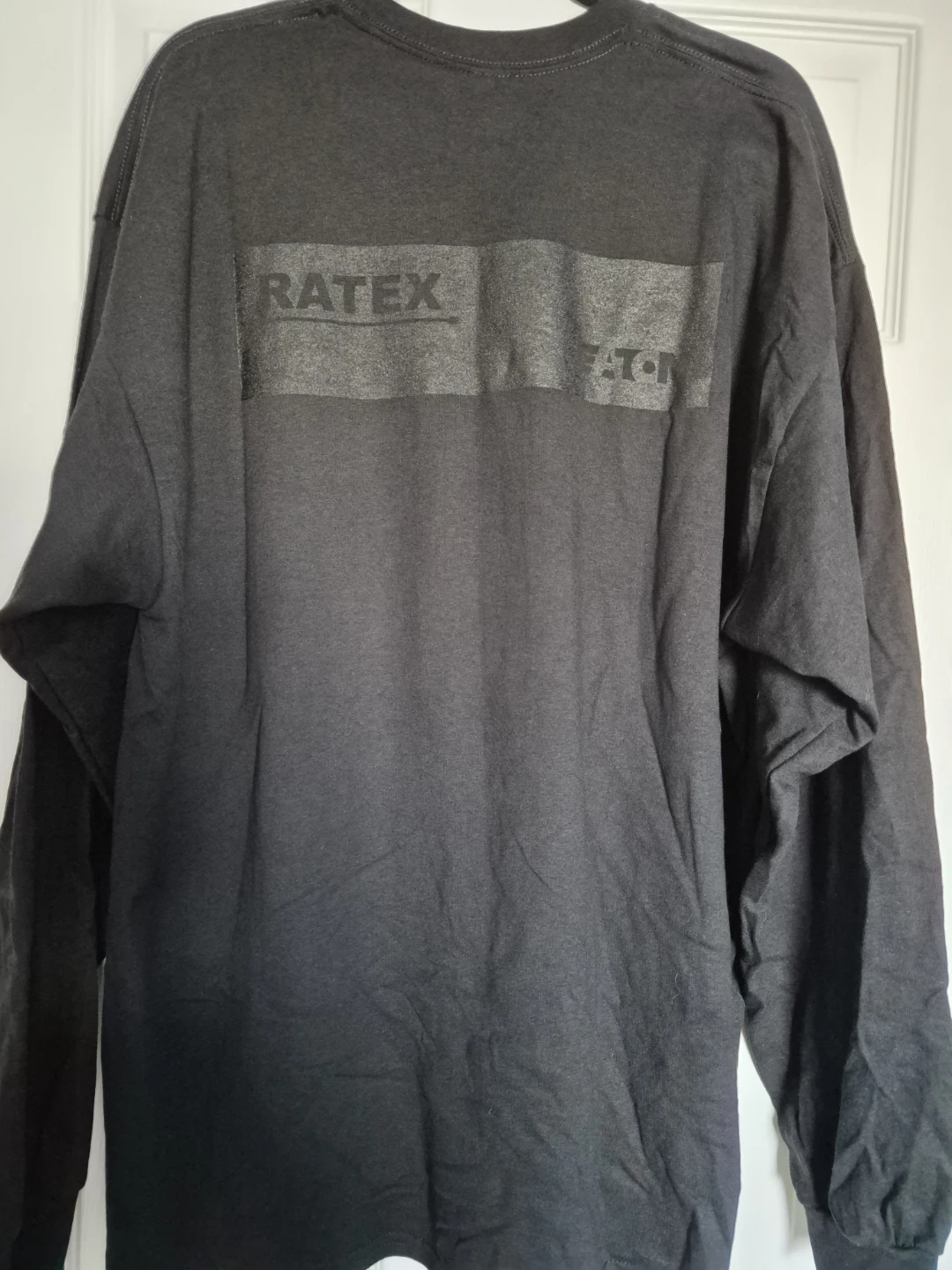 Black Long Sleeve Unisex Shirt - 2XL - photo 2
