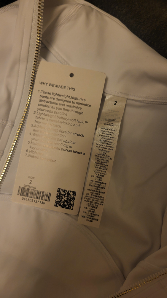 Lululemon Define Jacket White Size 2 - photo 3