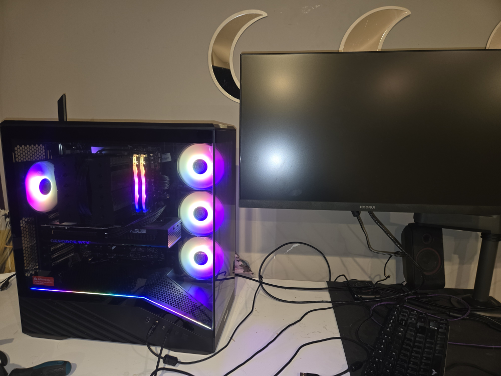 Custom Gaming PC Nvidia RTX 5070 + AMD Ryzen 5 7600X3D - photo 4