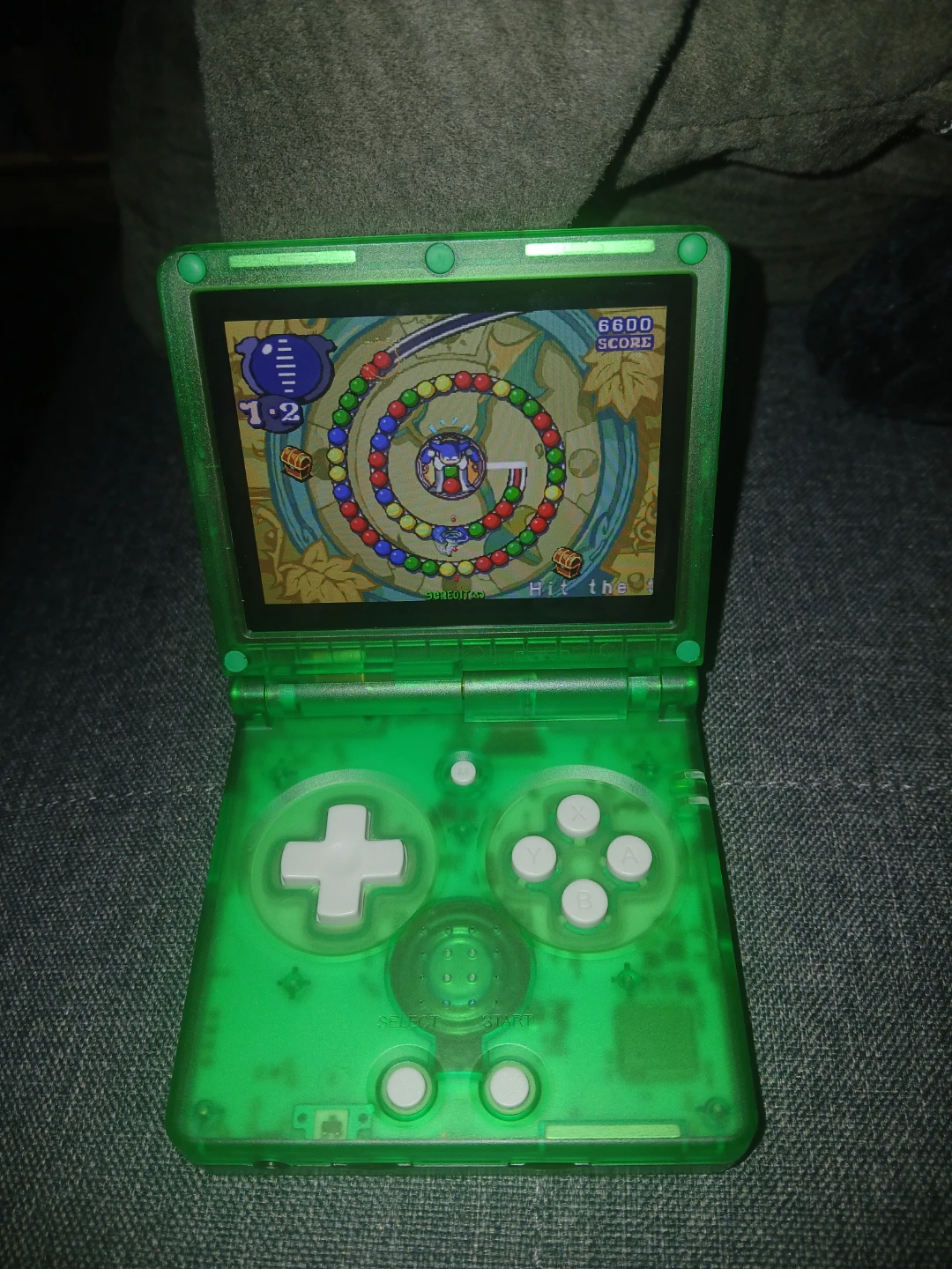 Anbernic RG35XXSP Green Handheld Console