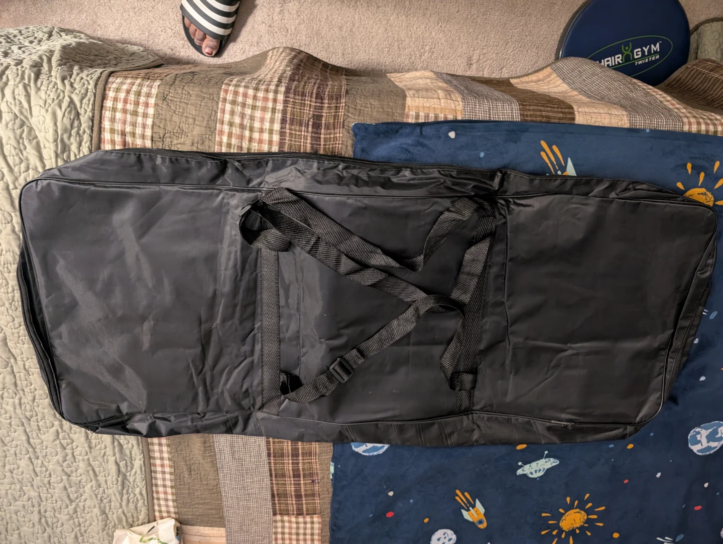Black Keyboard Carrying Case 38.5" x 15.5" - photo 2