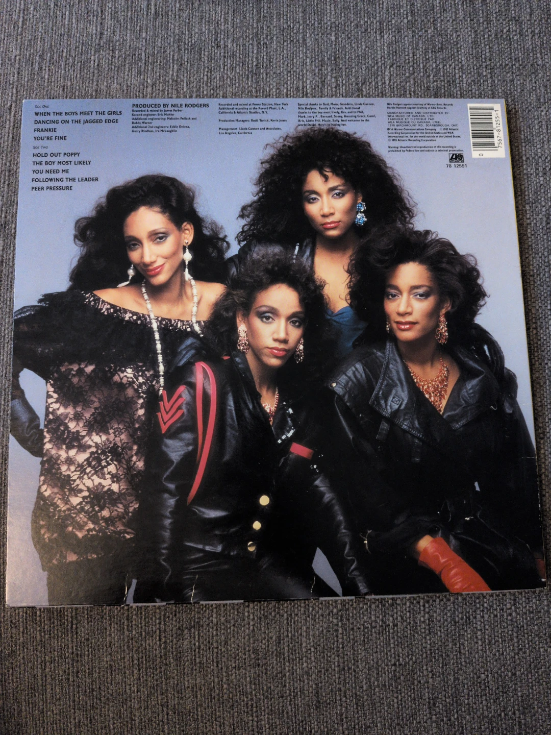 Sister Sledge - When the Boys Meet the Girls Vinyl Record - photo 2