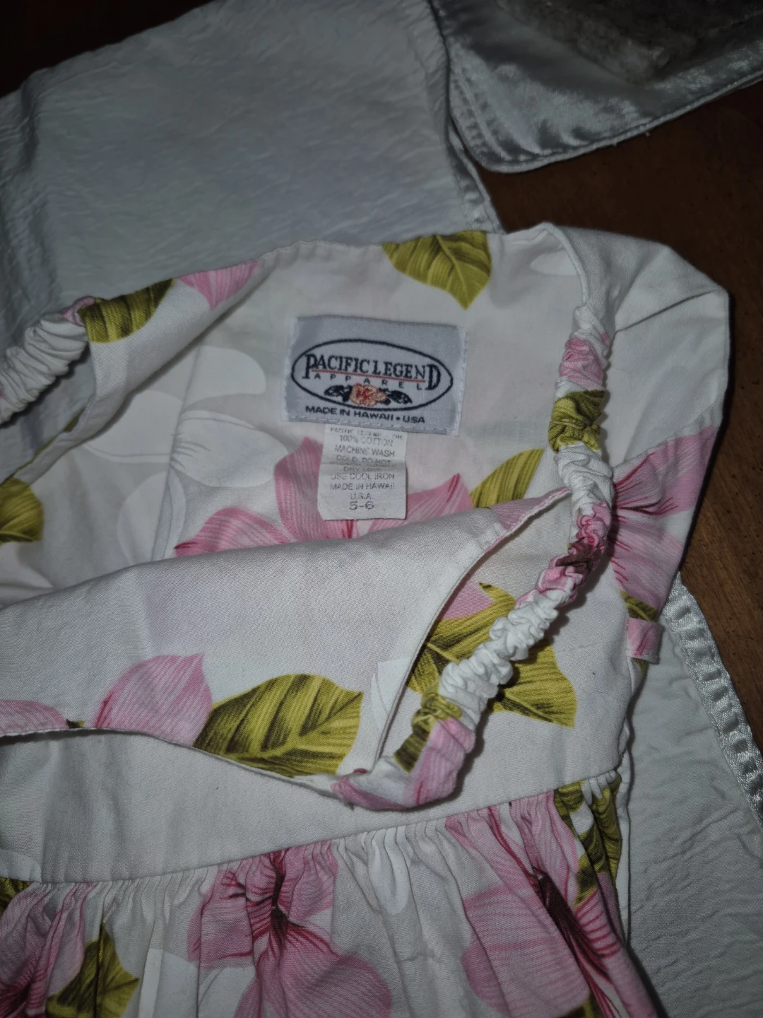 Pacific Legend Girls Floral Dress Size 5/6 - photo 3