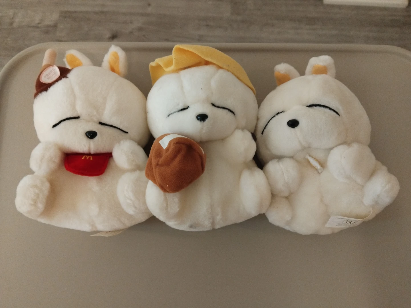 McDonald's Rabbit Plush Toys