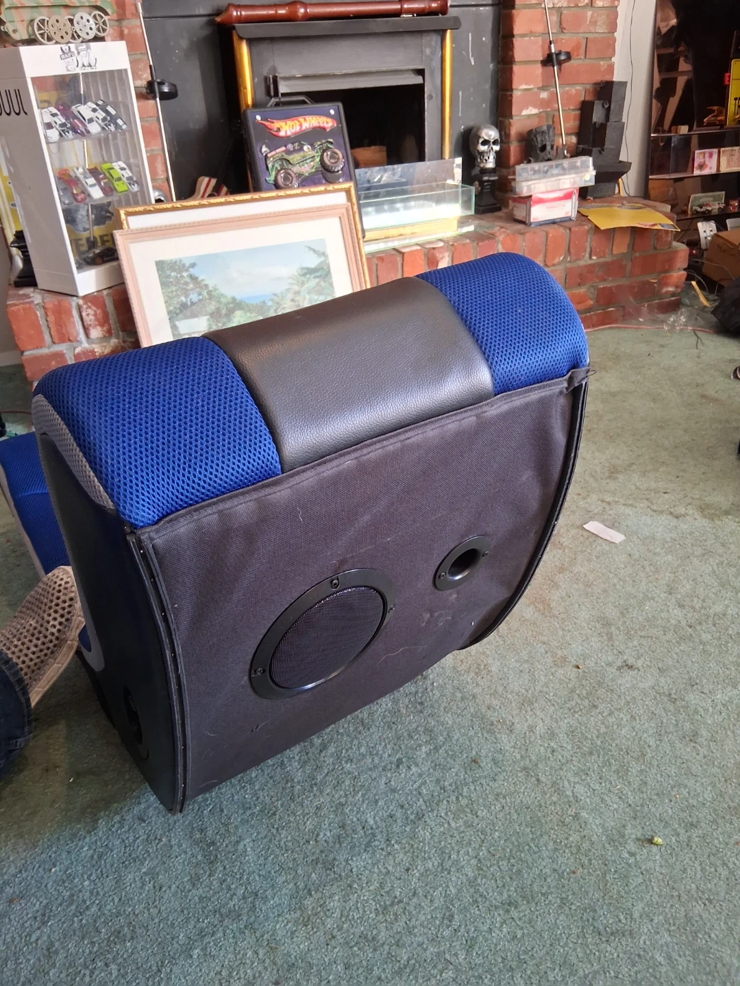 🥕 Blue & Black Gaming Chair - photo 2