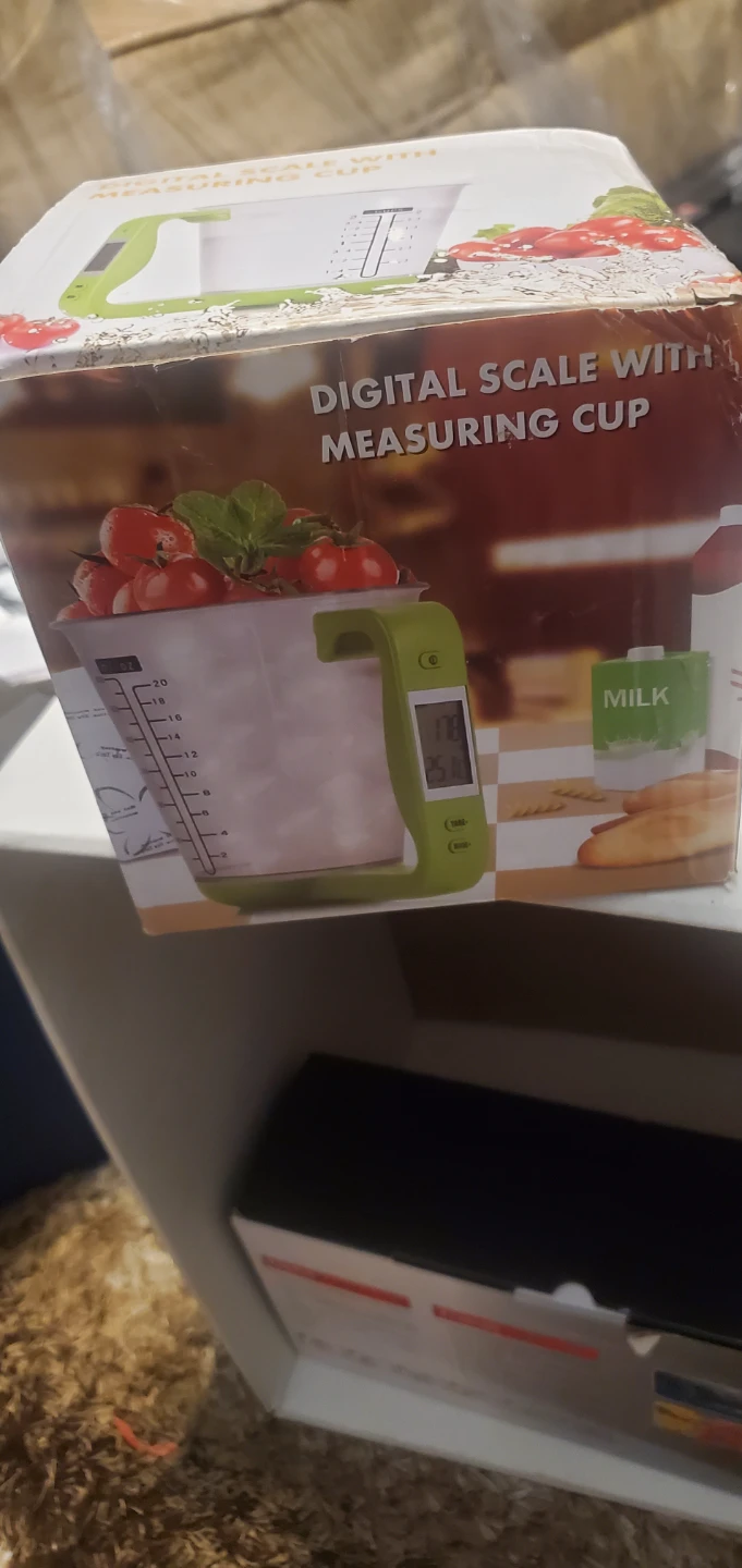 Digital Scale with Measuring Cup - New
