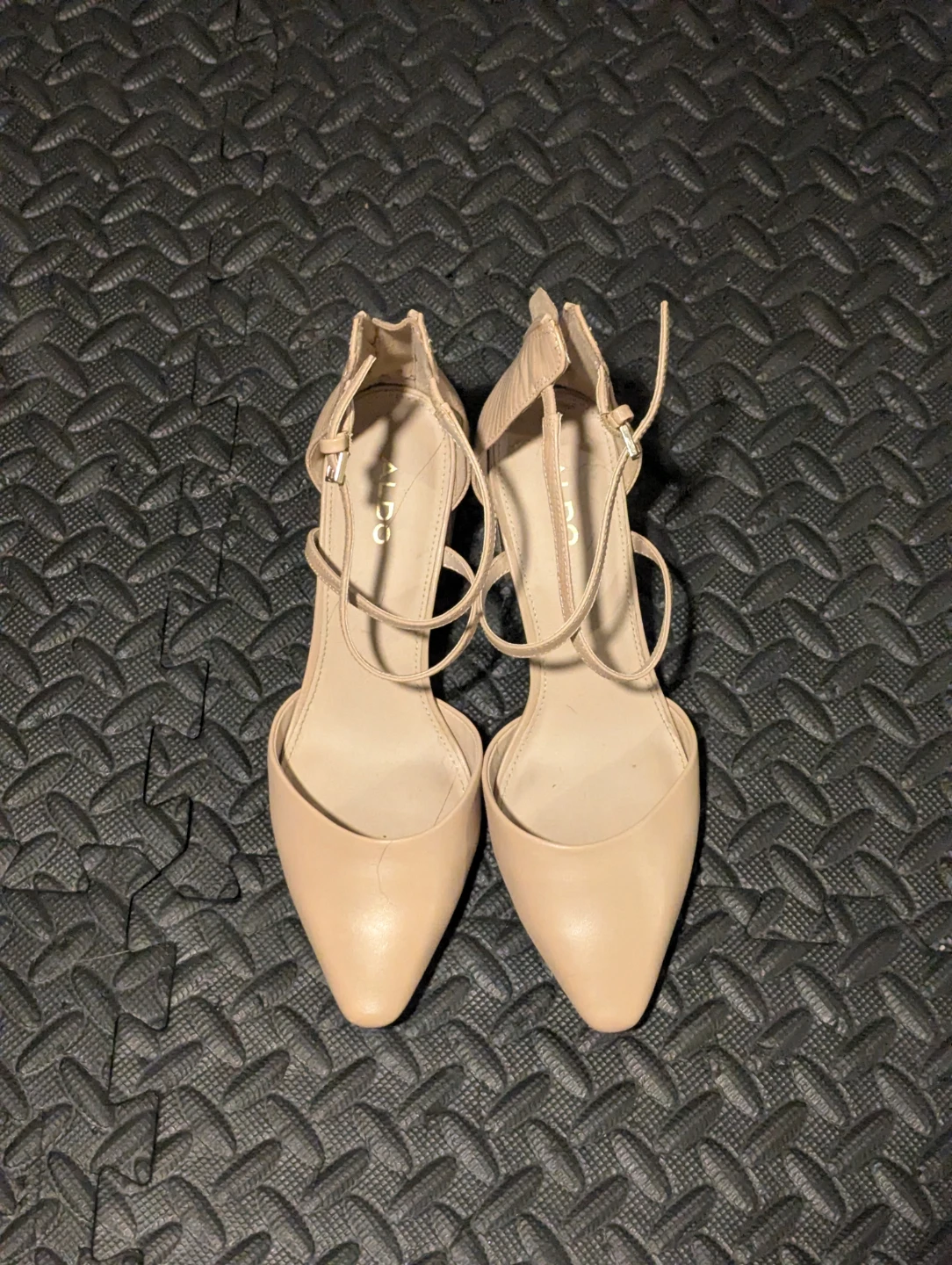 Aldo Beige Heels - Size 8