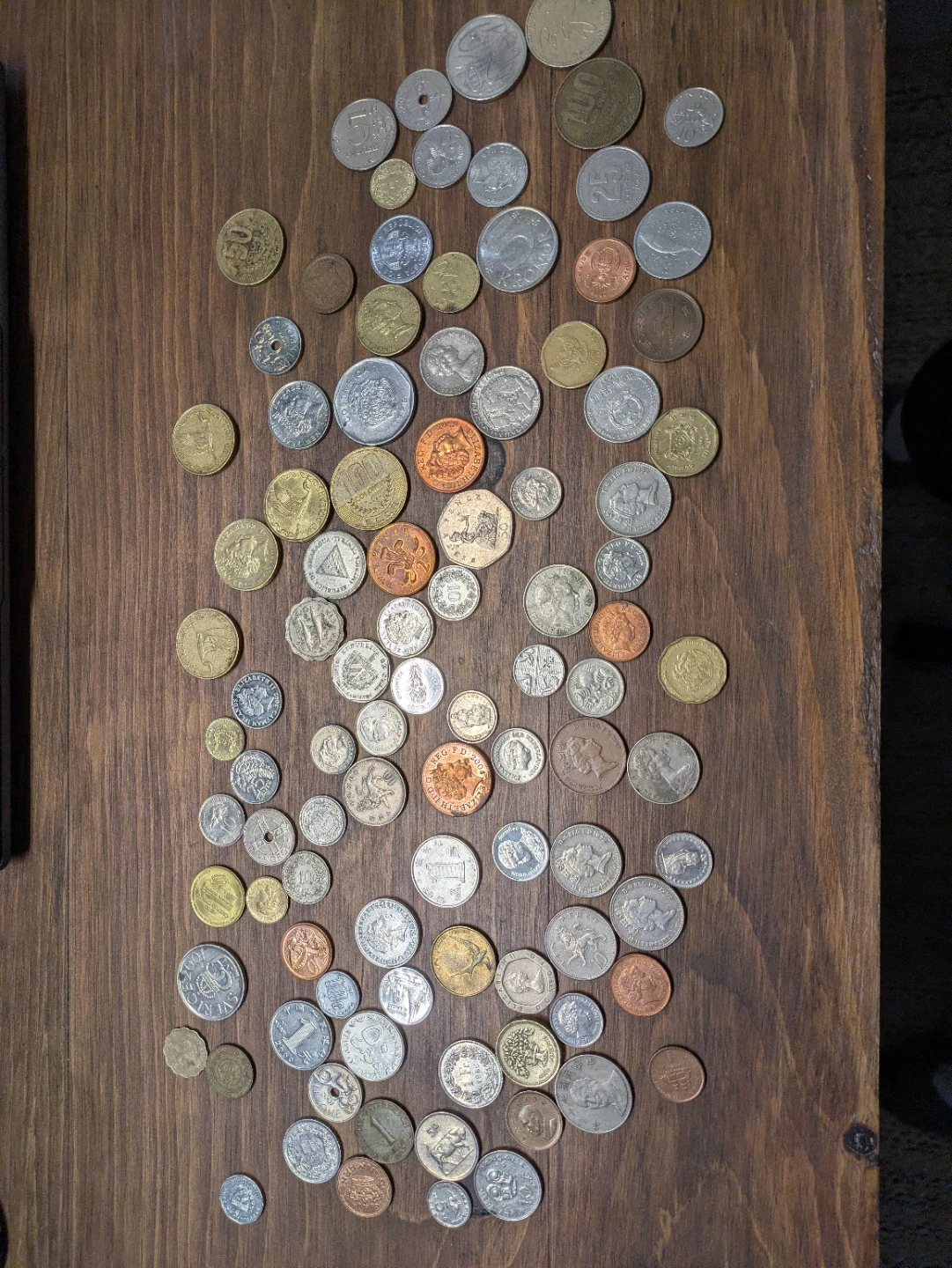 Coins from around the world