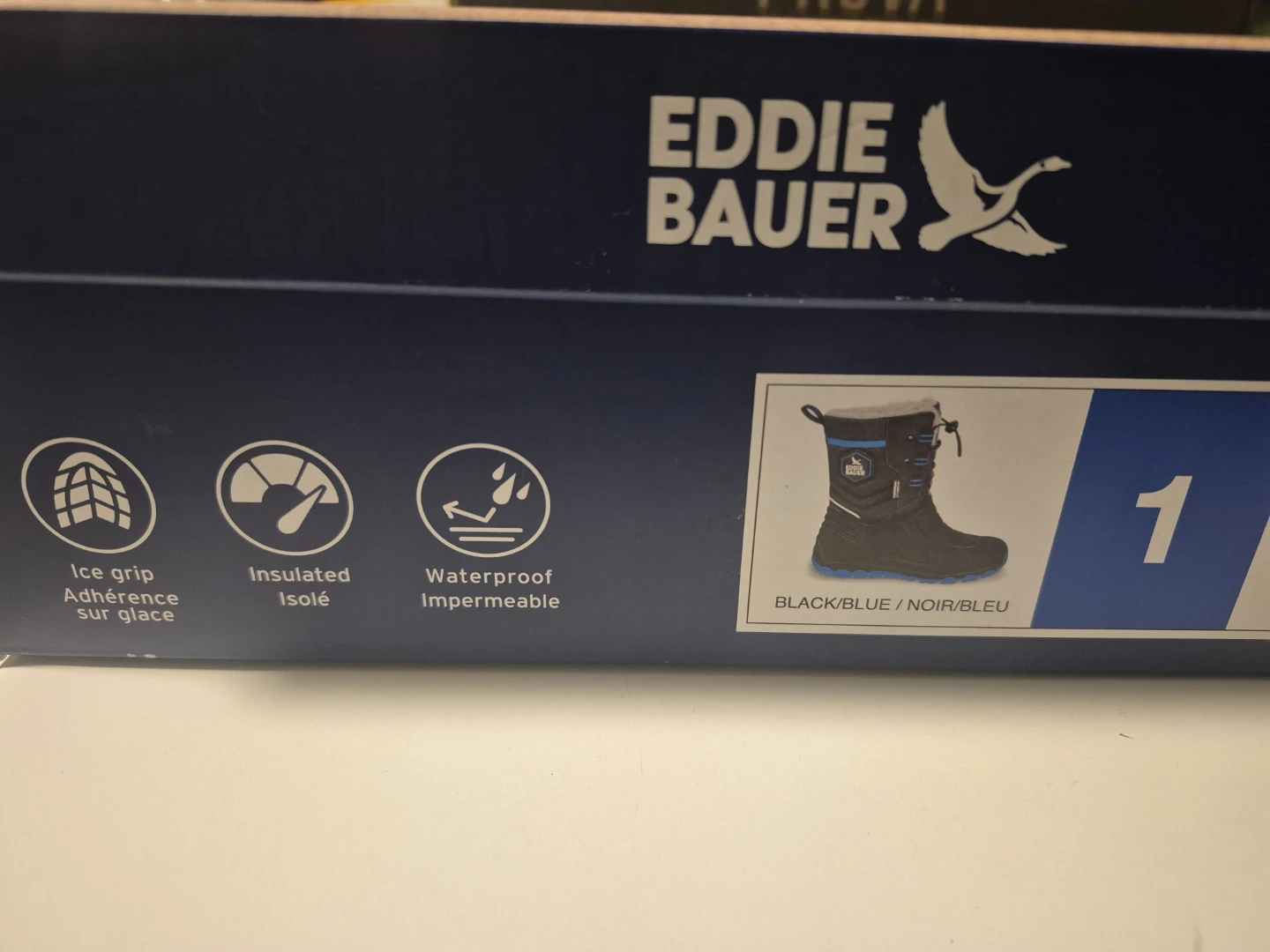 Eddie Bauer Kids Winter Boots - Black/Blue - photo 2