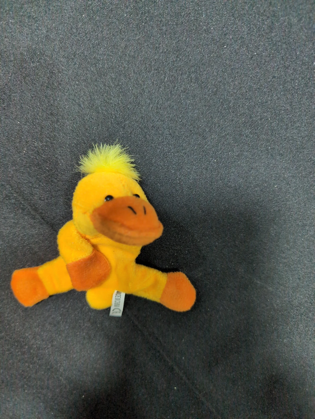 Yellow Duck Plush toy magnet for a fridge - photo 2