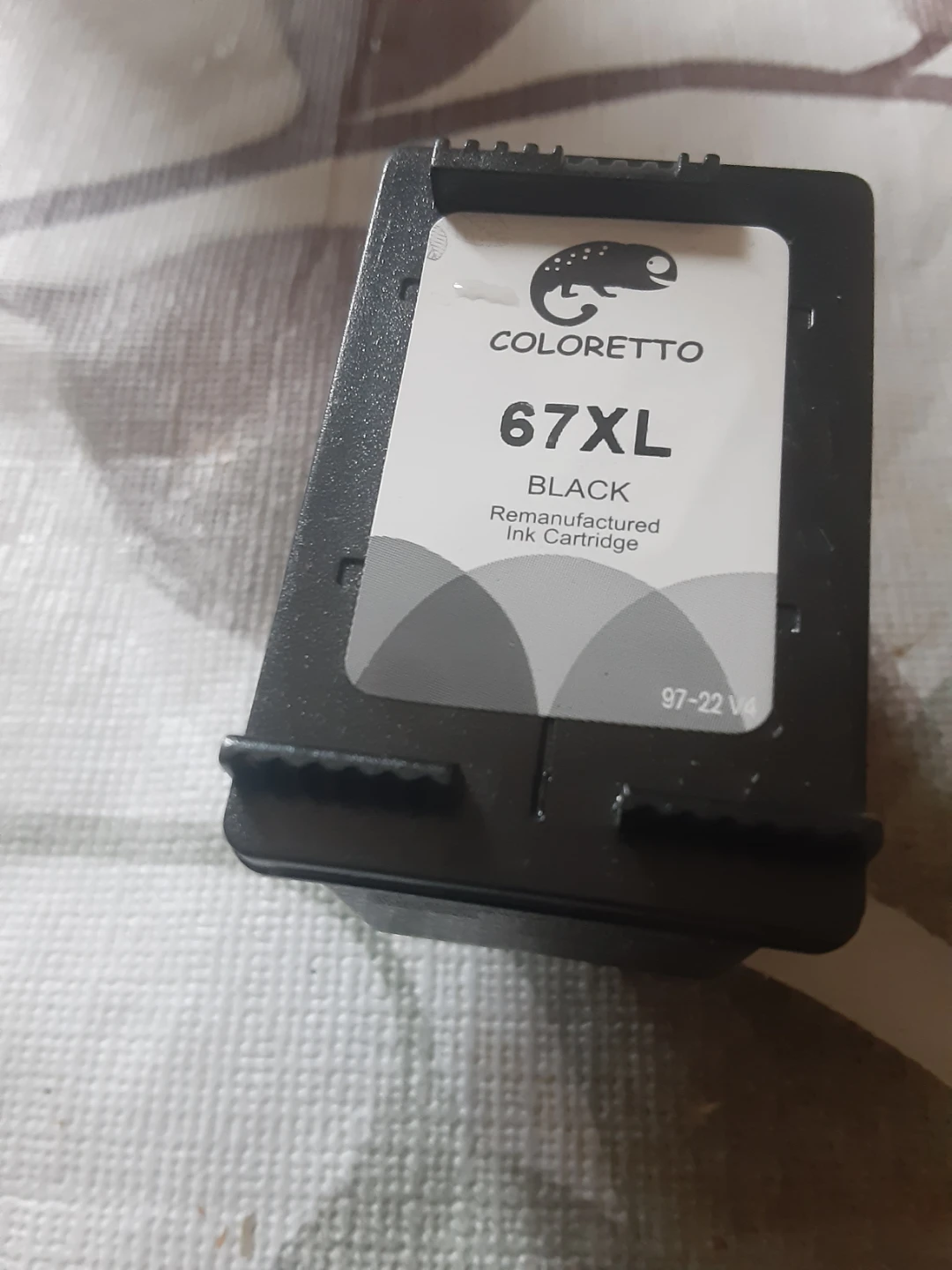 COLORETTO 67XL Black Remanufactured Ink Cartridge