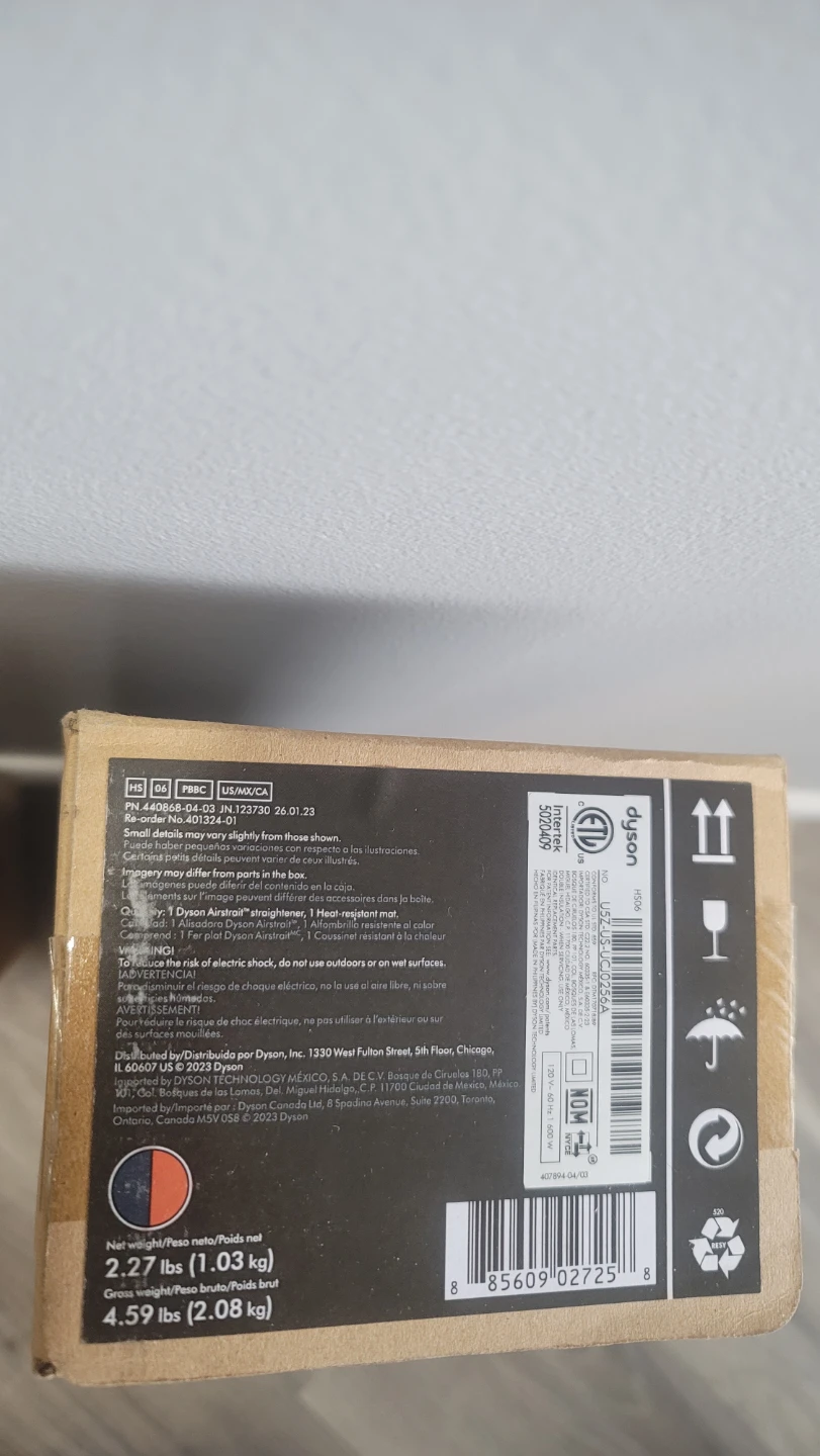 Dyson Airstrait Straightener (Prussian Blue/Copper) - photo 4