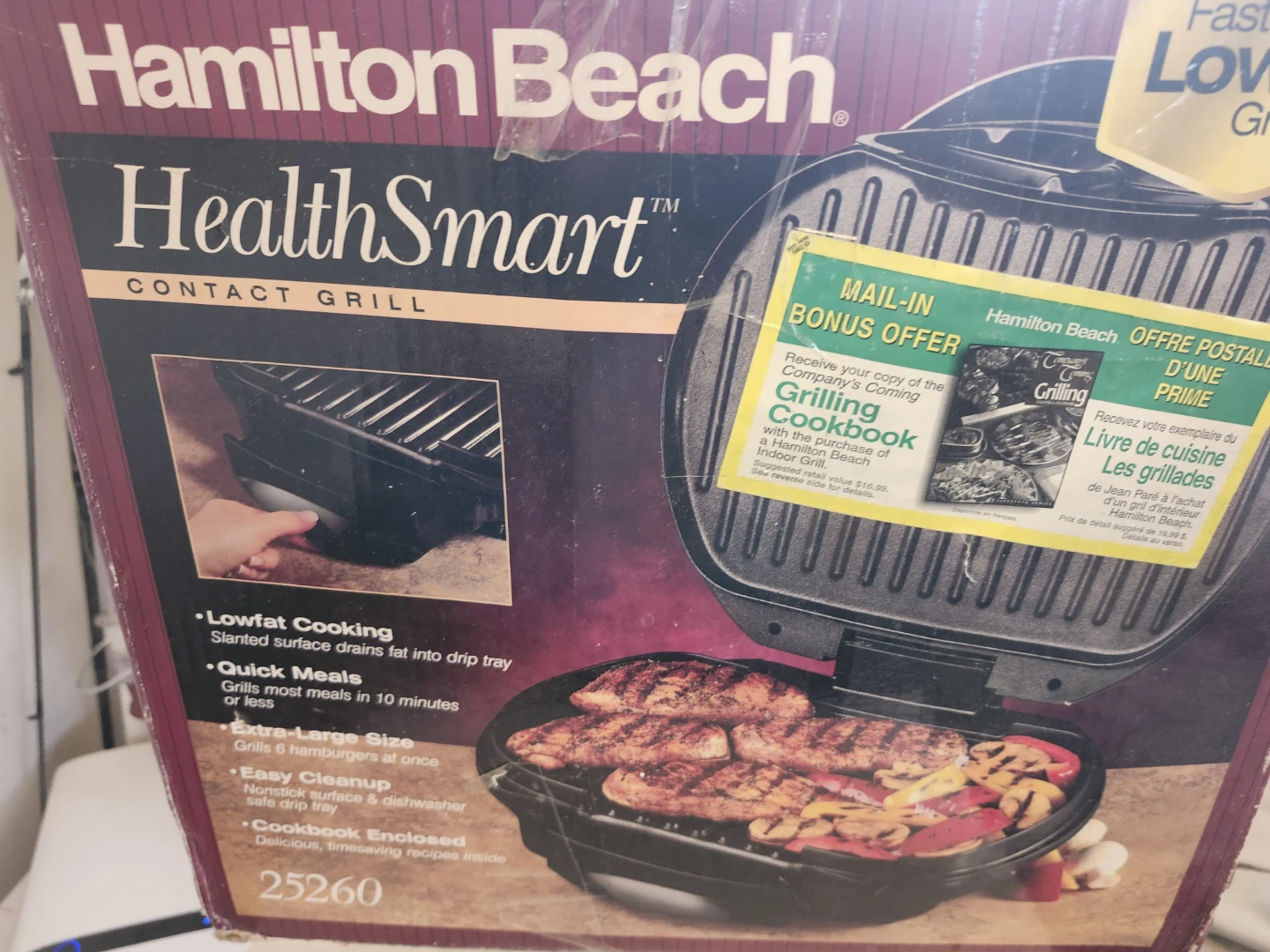 Hamilton Beach HealthSmart Contact Grill