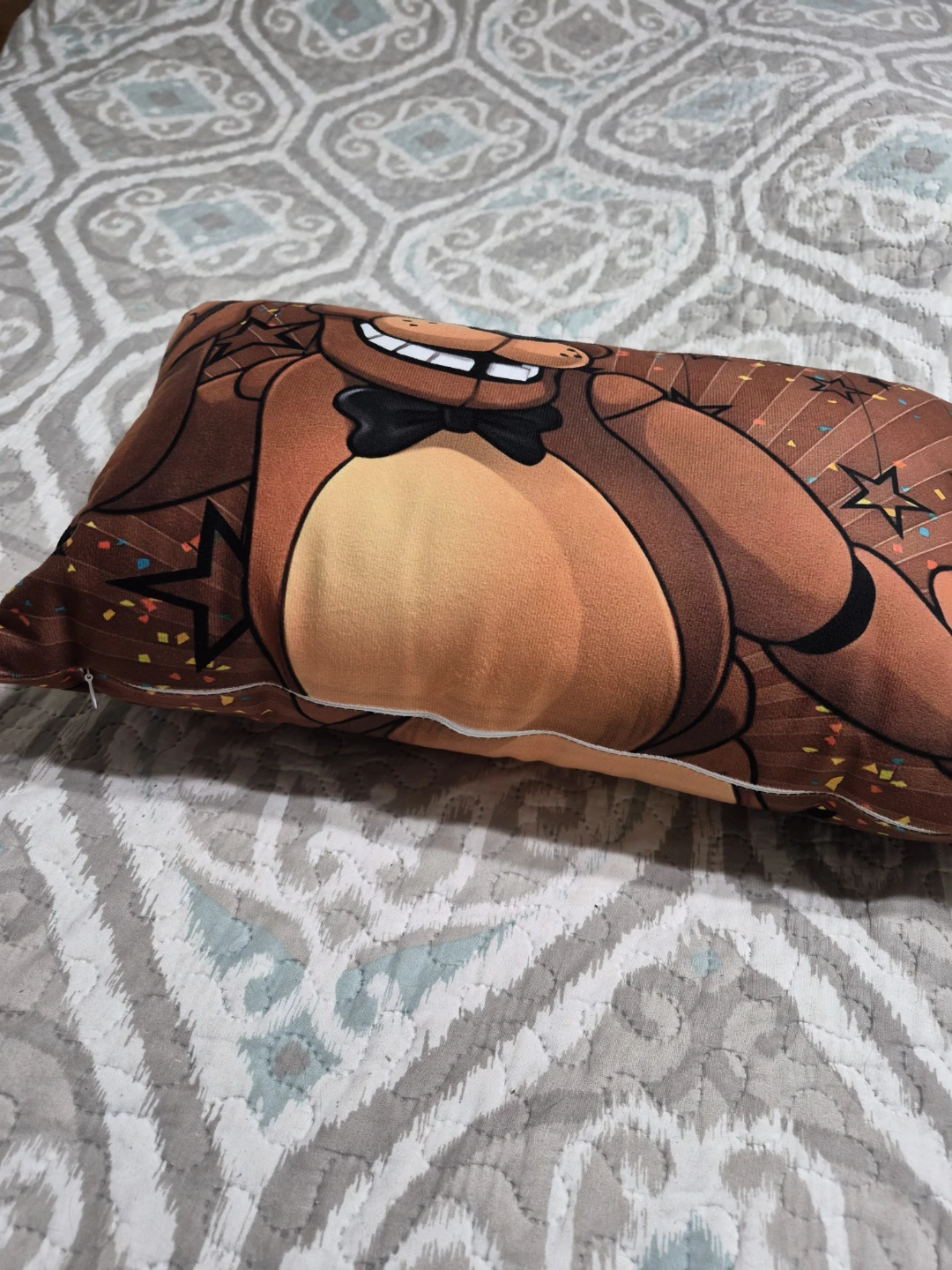 Five Nights at Freddy's Freddy Fazbear Print Zippered Pillow - photo 4