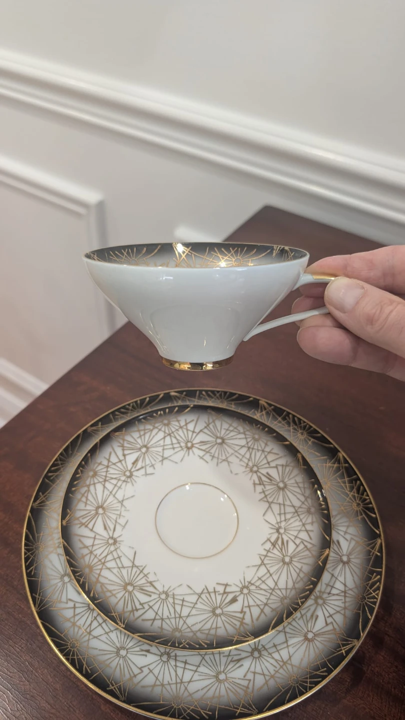 Bavaria Tea Cup, Saucer & Plate Set - photo 4
