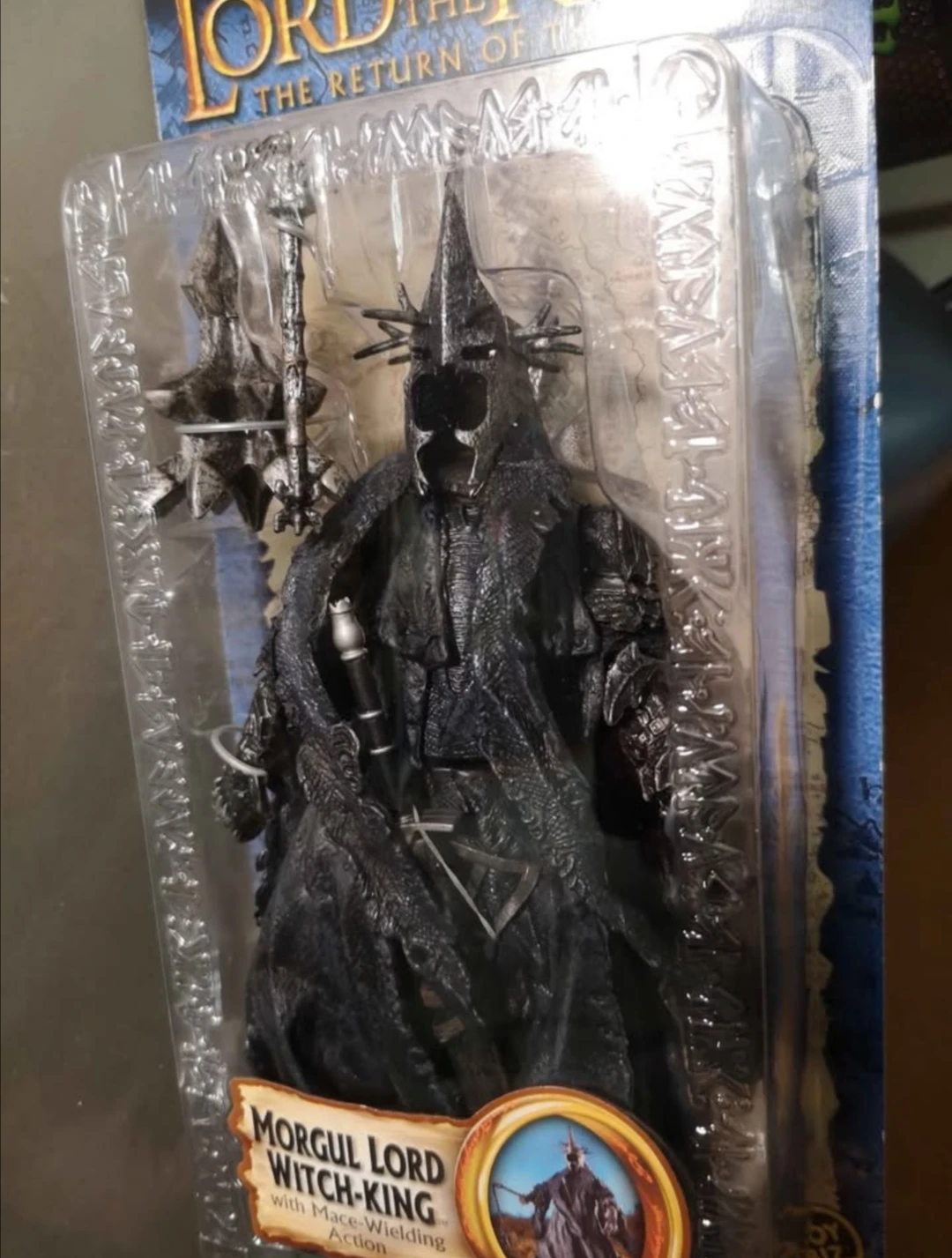 8" Morgul Lord Witch King of Angmar ~ 2003 LotR Action Figure - photo 2