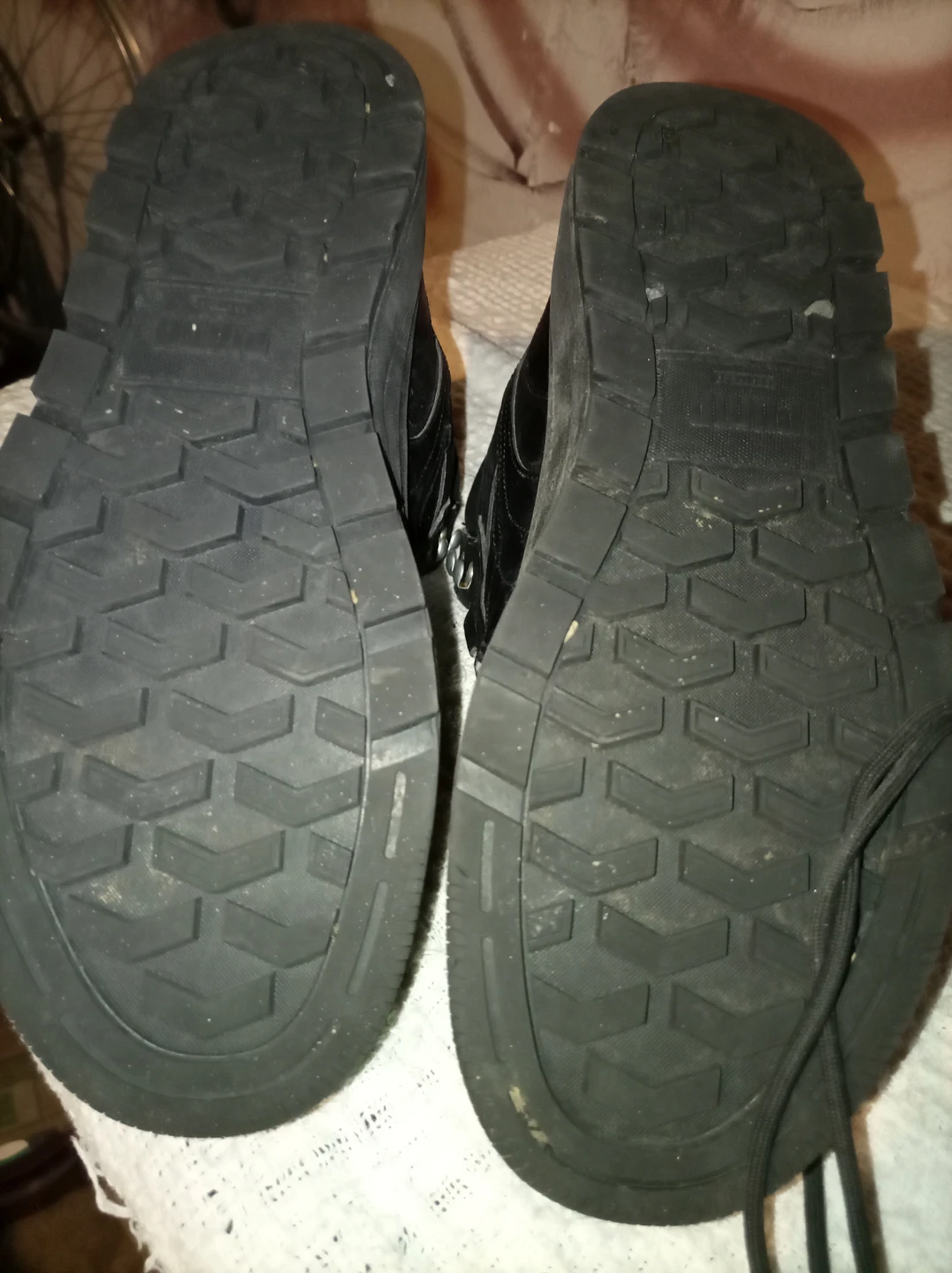 Puma Black Leather Boots - US 10.5 - photo 3