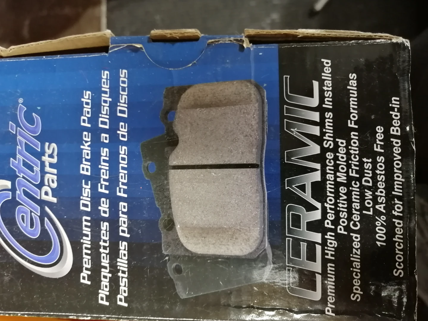 Centric Parts 301.17350 Premium Ceramic Brake Pads