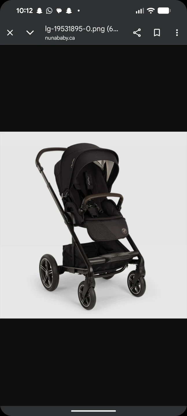 Nuna Stroller - Mixx 2 Black Caviar