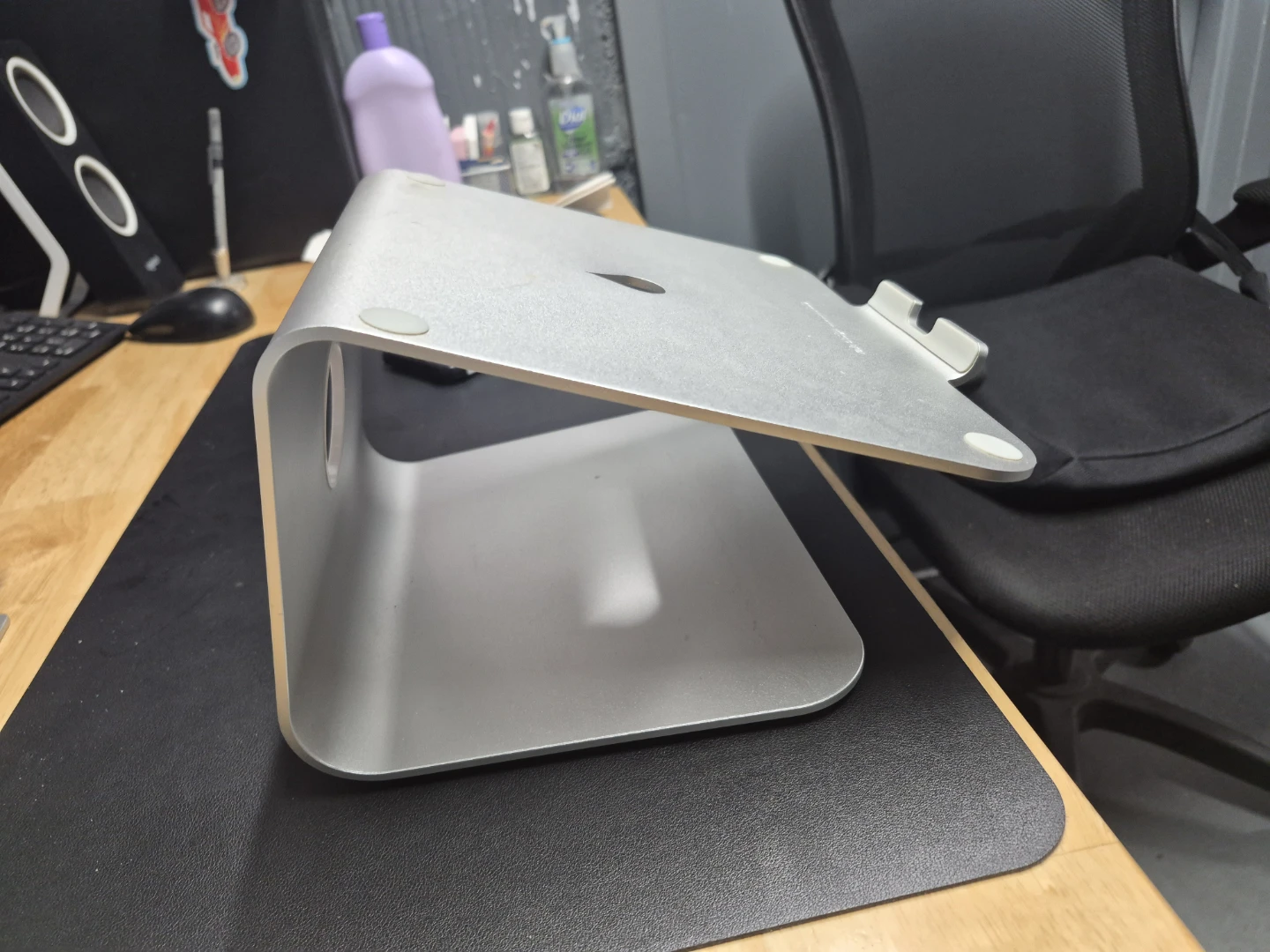 Silver Laptop Stand - photo 2