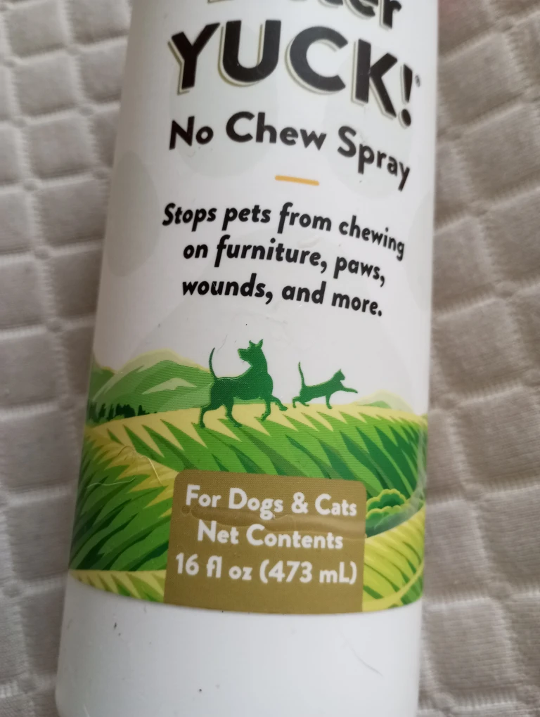 NaturVet Bitter YUCK! No Chew Spray 16 fl oz - photo 2