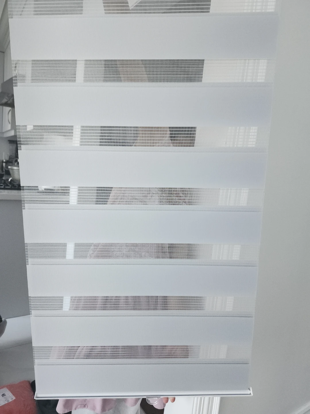 White Zebra Roller Blinds