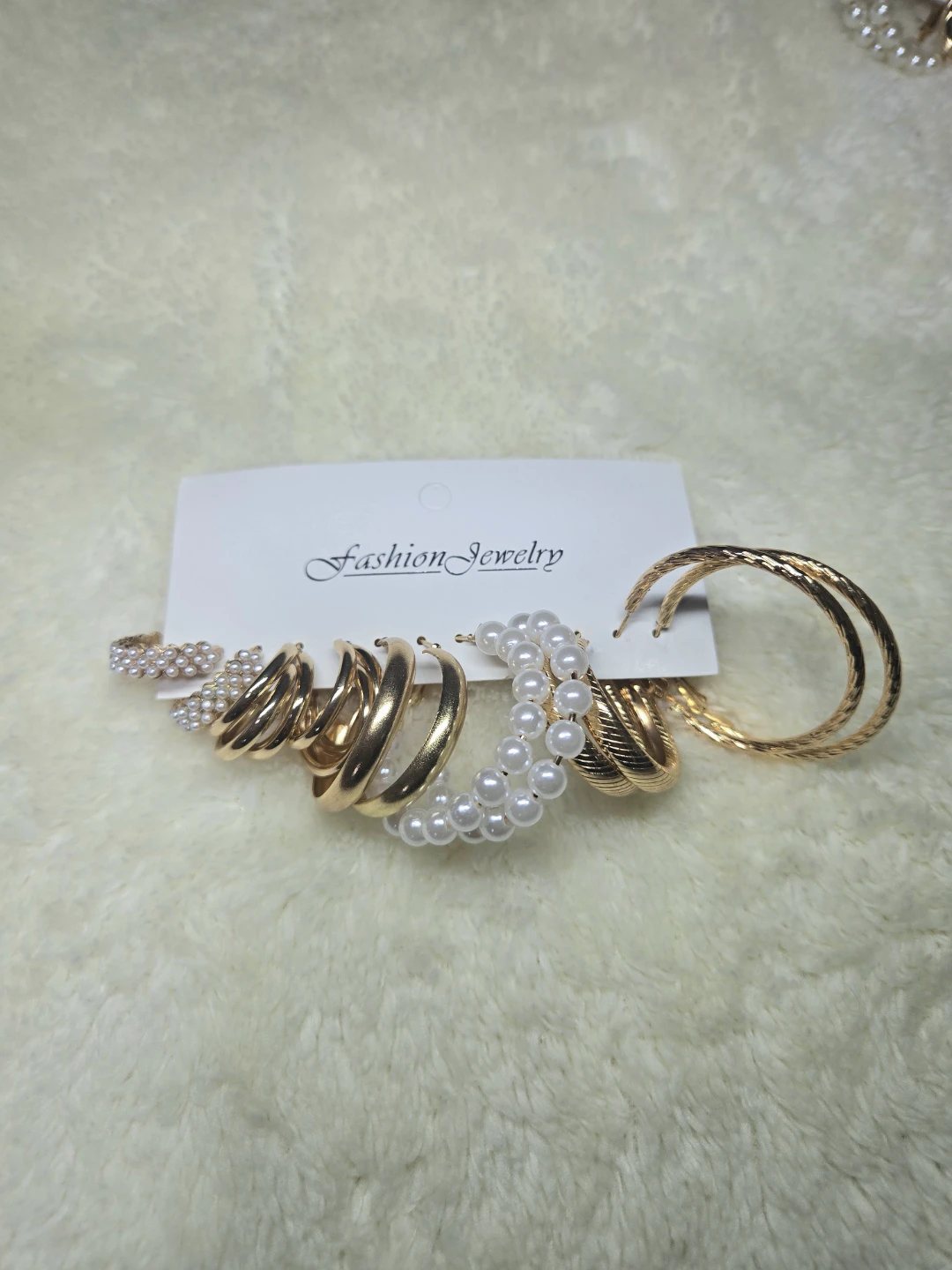 Gold-Color & Silver-Color Everyday Earrings - photo 3