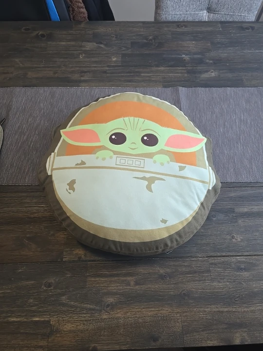 The Child Pillow - Grogu Round Plush