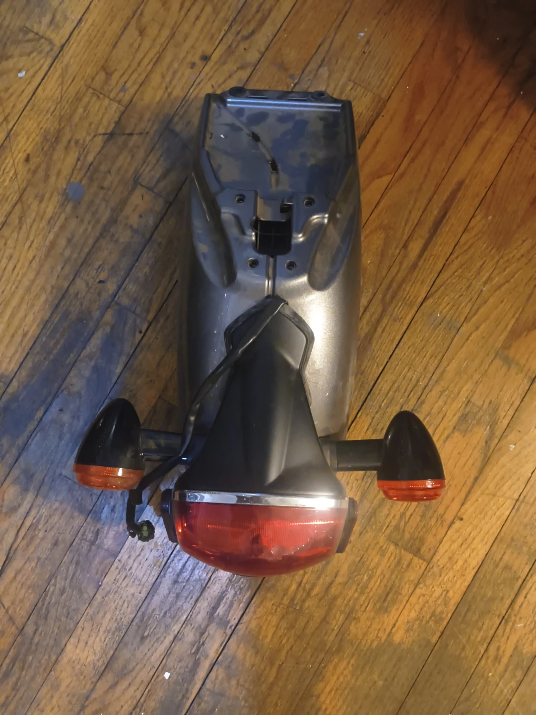 Motorcycle Fender with Taillight and Turn Signals - photo 2