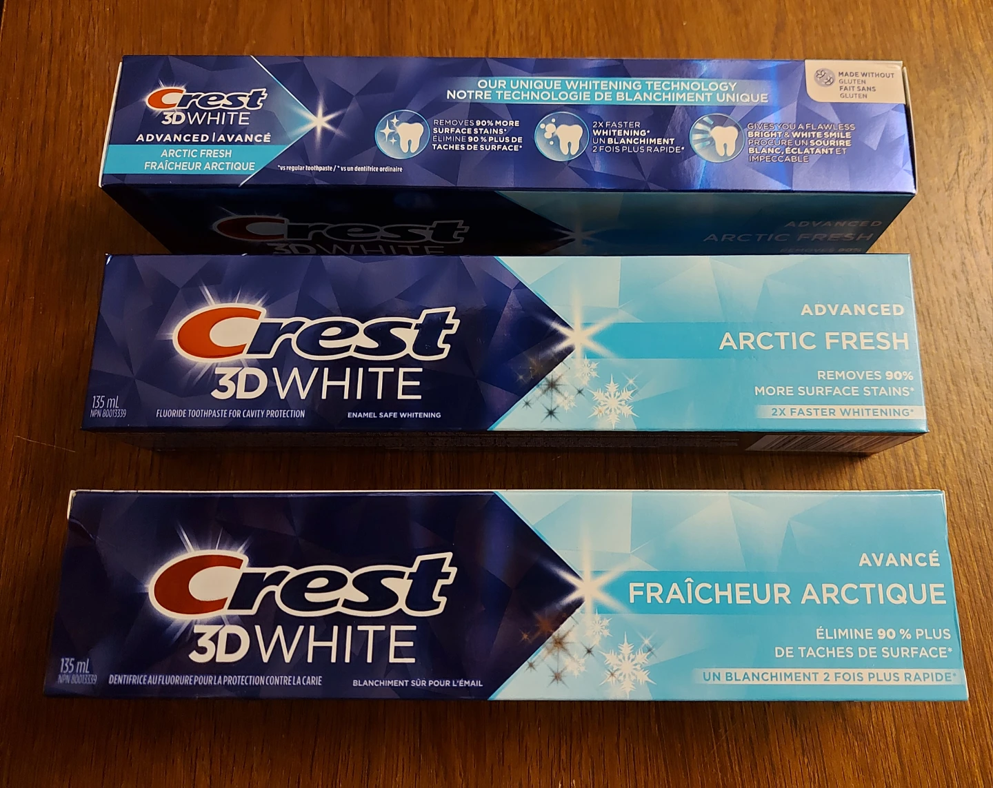 Crest 3D White Advanced Arctic Fresh Toothpaste