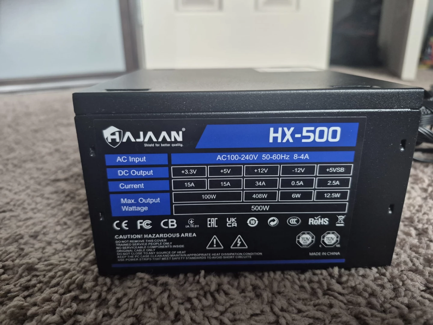 HAJAAN HX-500 Power Supply