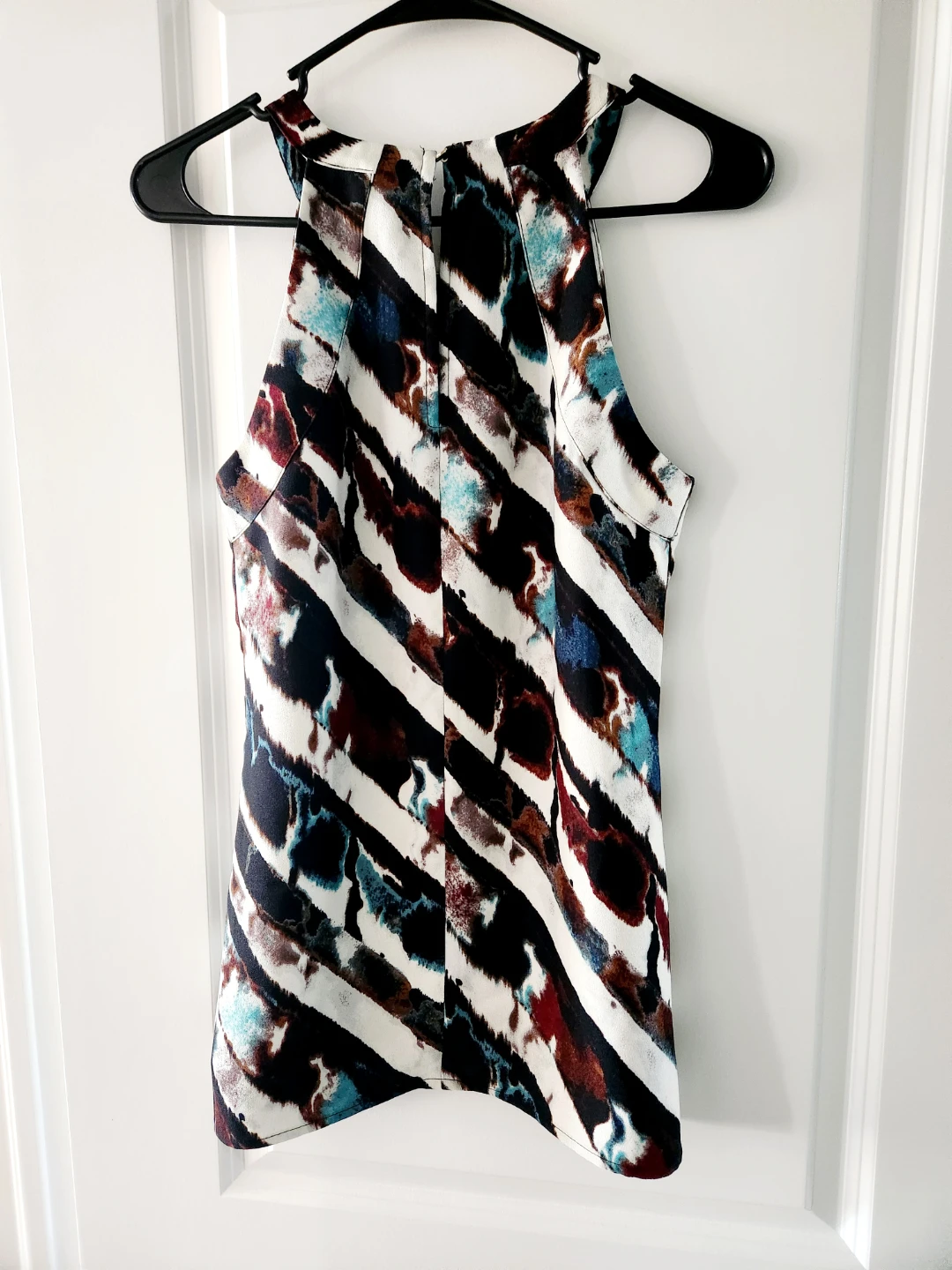 Le Château Sleeveless Halter Neck Top - Size 11P/XXS