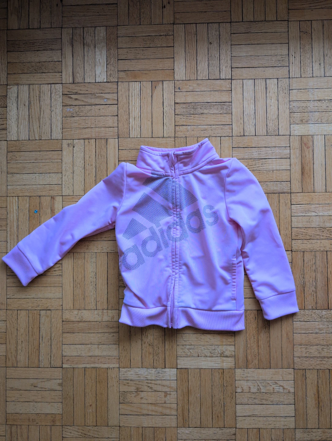 Adidas Pink Track Jacket - Size 24M