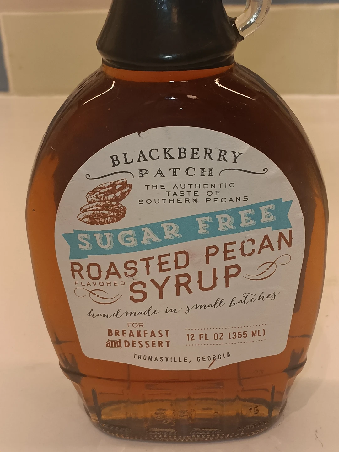 Blackberry Patch Sugar Free Roasted Pecan Syrup