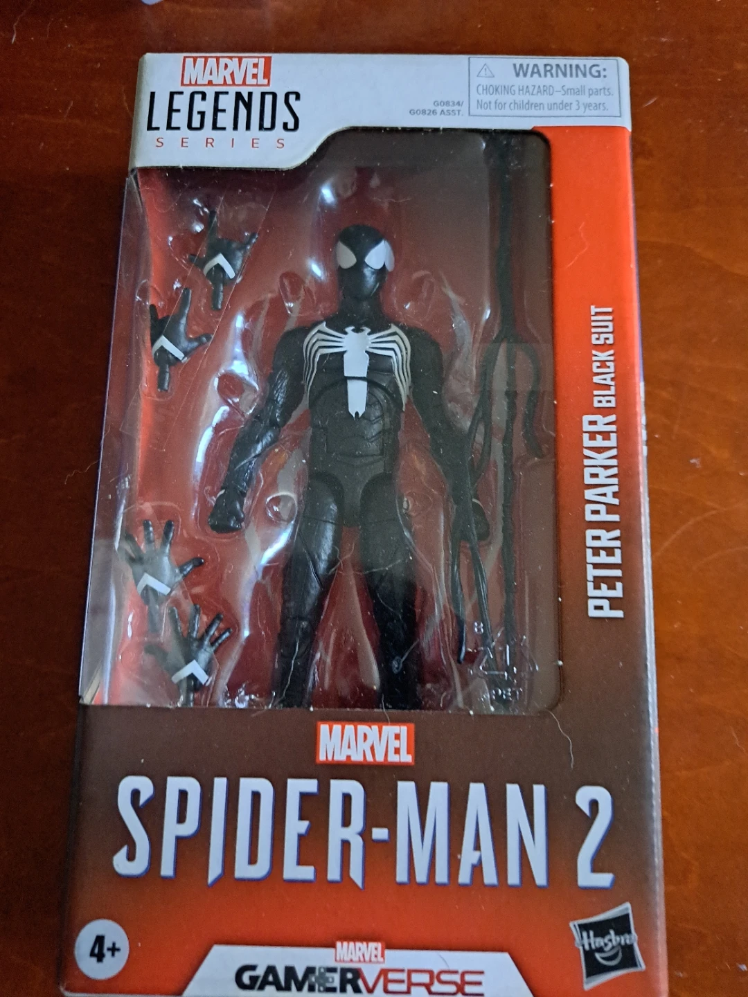 Marvel Legends Spider-Man 2 Black Suit Action Figure