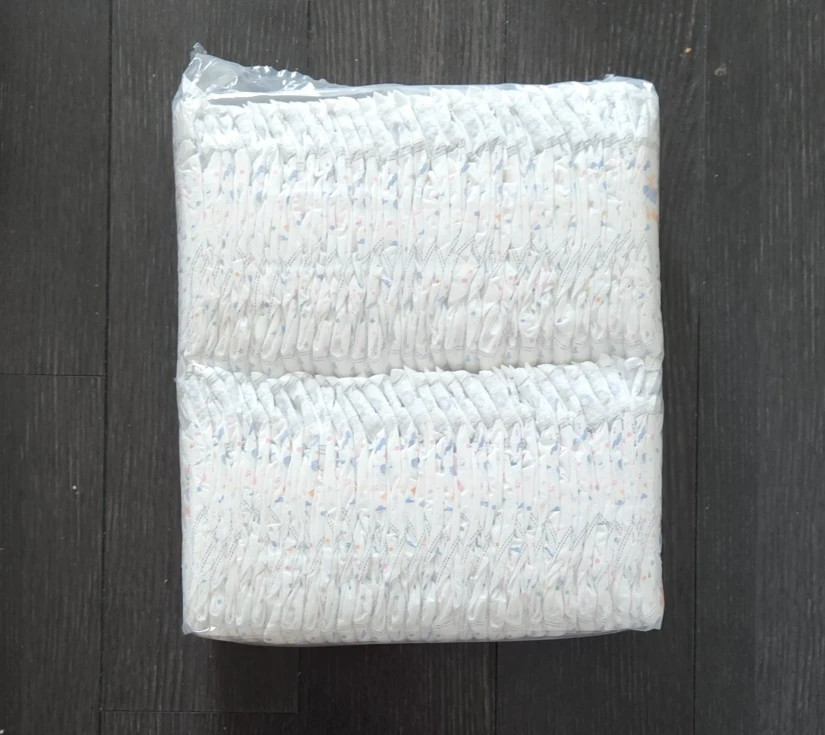 New Baby Diapers- Size 2- Total 58 dipers- upto 18 LB
