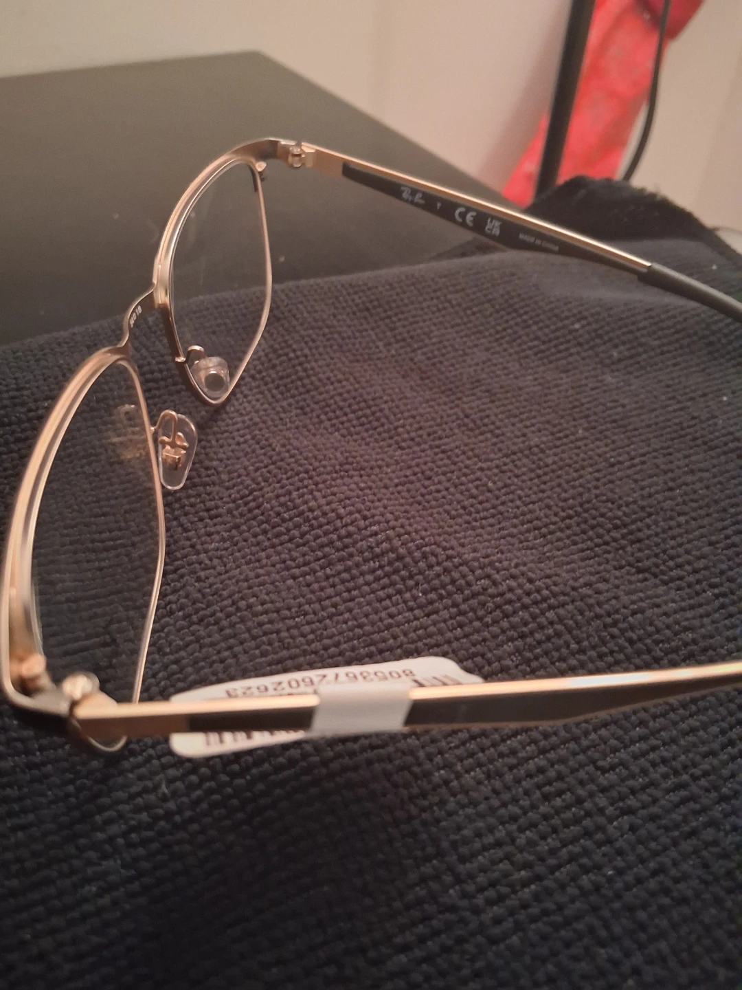 Ray-Ban Eyeglasses RB6396 54/18/145 Gold/Black - photo 3