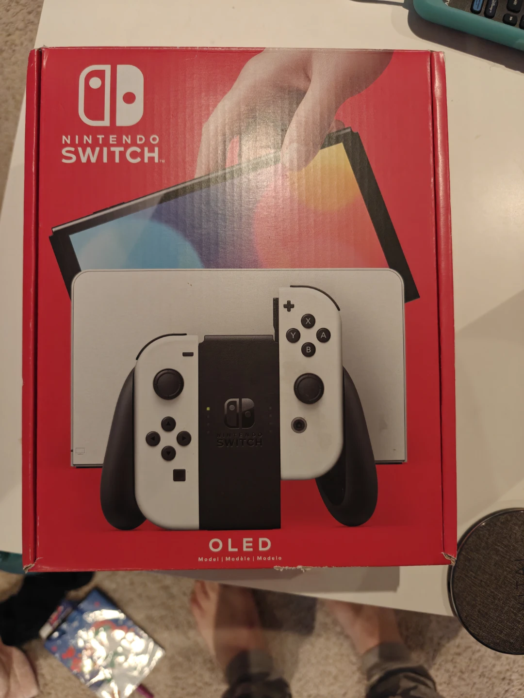 Nintendo Switch OLED Model with Pokémon Brilliant Diamond