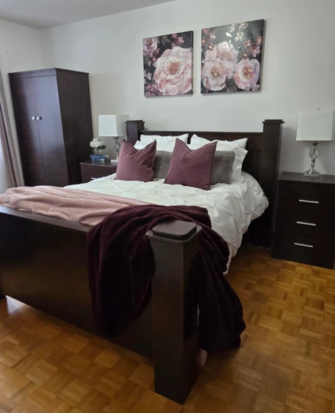 5 Piece Bedroom Set - Double/Full Bedset