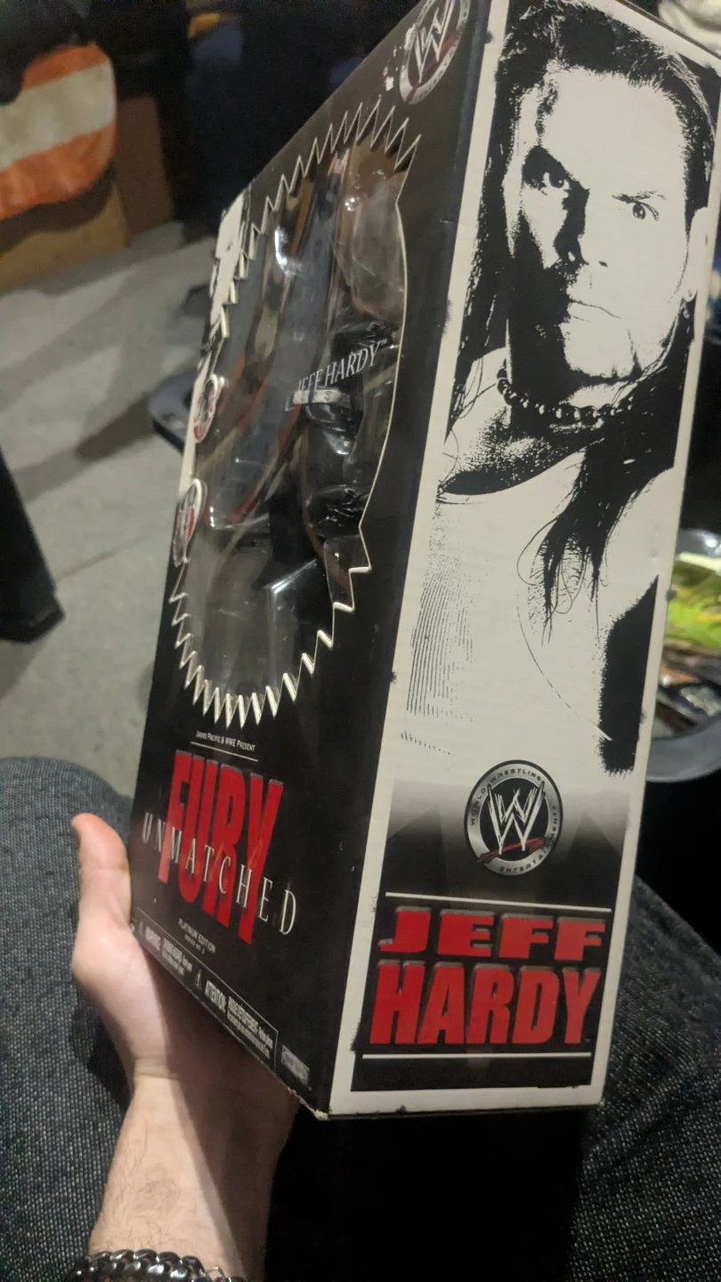 WWE Platinum Edition Jeff Hardy Figure - photo 3