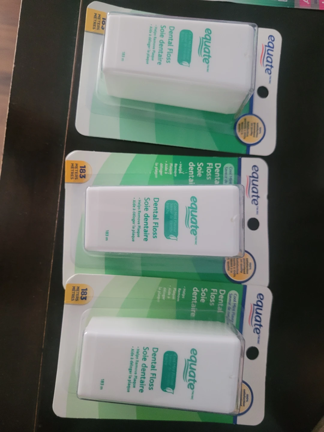 🥕Equate Dental Floss, 103m & 183m 🥕