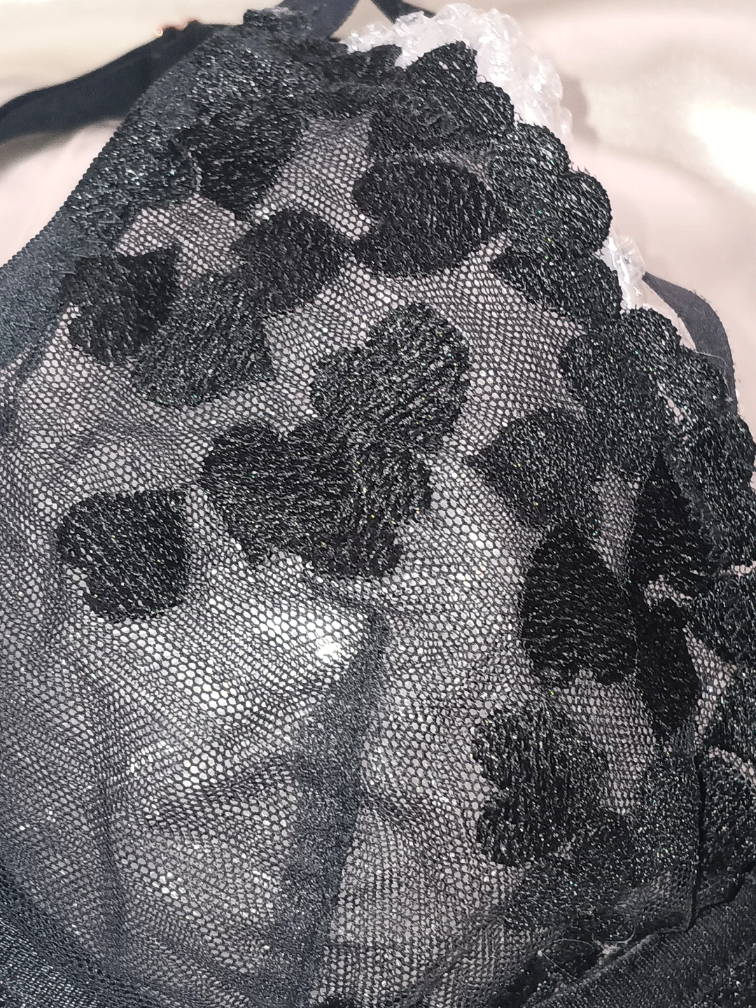 Ann Summers Black Lace Bra, Size 34A - photo 3