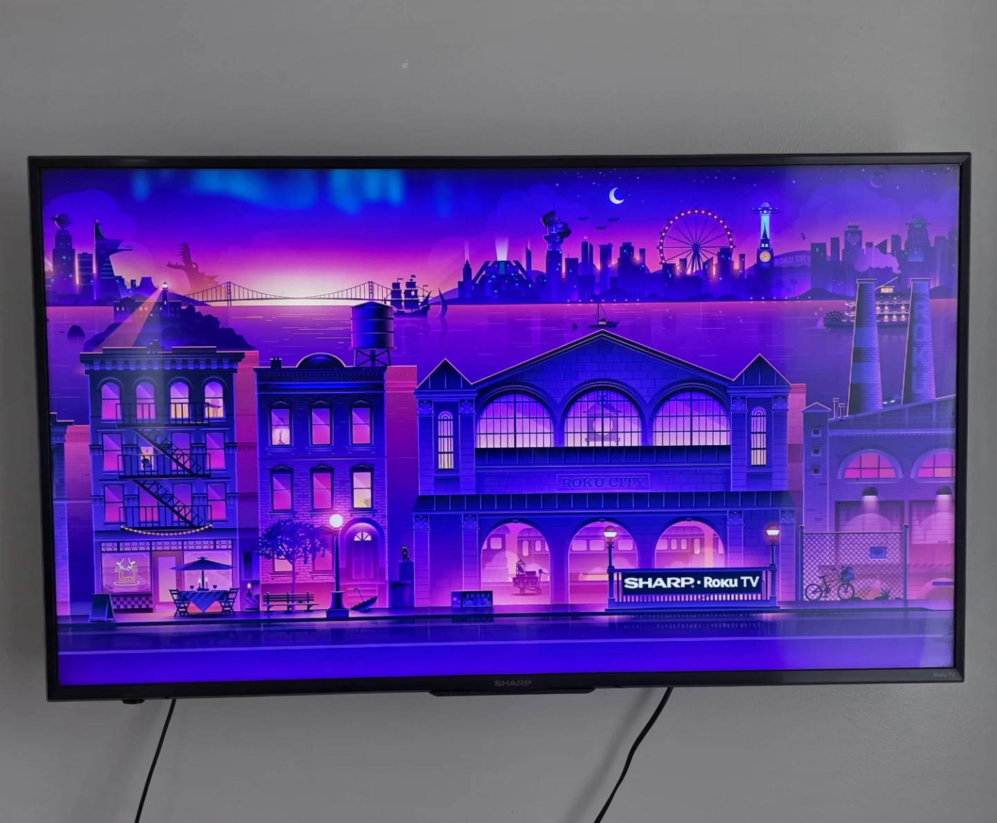 Sharp Roku TV free no remote