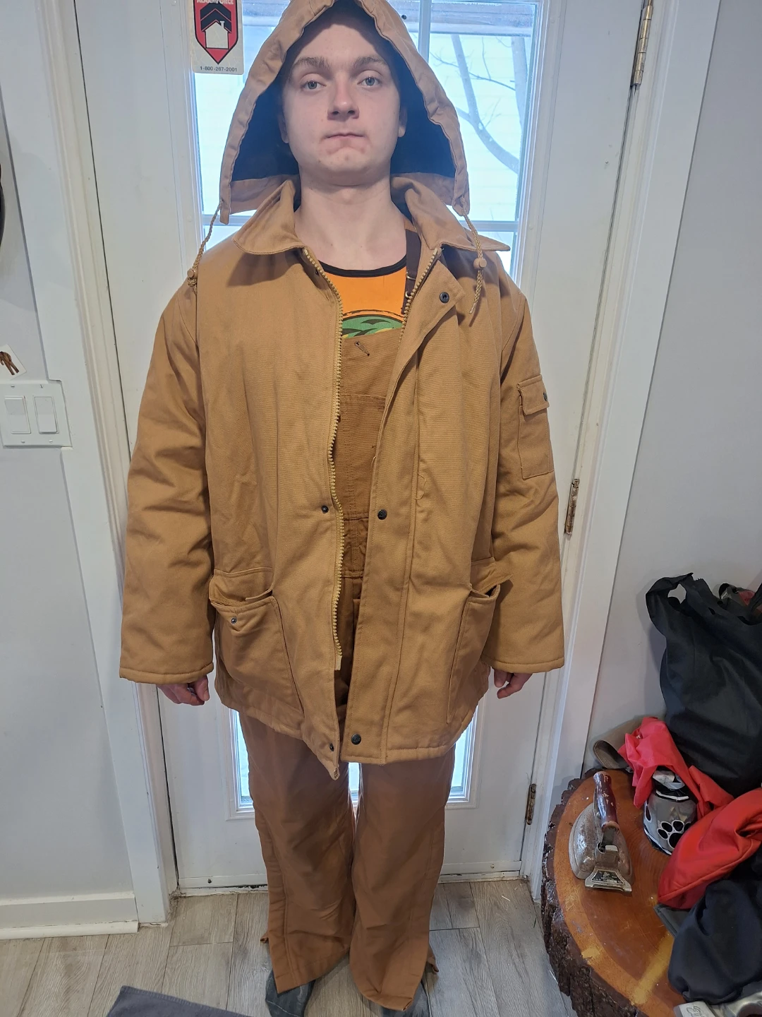 OVERALLS AND PARKA JACKET1X AND 2X