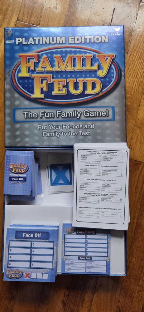 Family Feud Platinum Edition Board Game