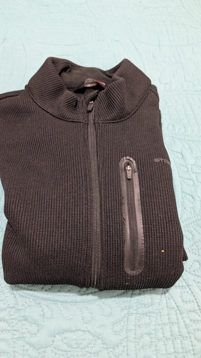 Full Zip Black Jacket